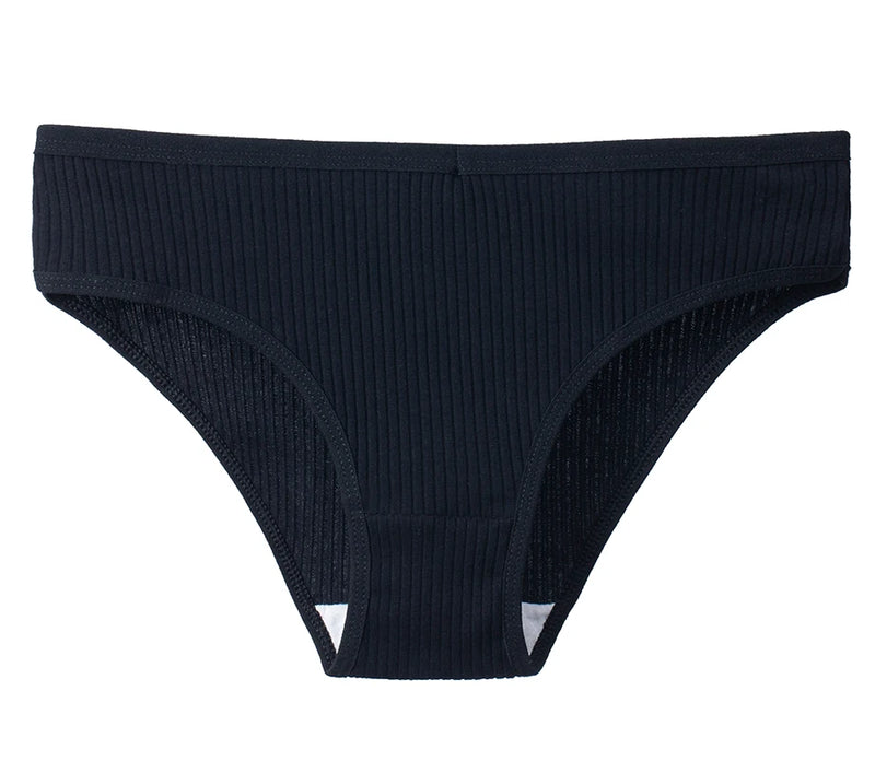 BZEL 10PCS/Set Women's Panties Sexy Breathable Underwear Comfortable Lingerie Cotton Striped Briefs Fashion Cozy Underpants Sale - Femininne